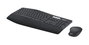 Logitech MK850 Performance Combo Teclado y Ratón Inalámbricos, Confort Palma Reposada, Teclado Completo, Compatible Múltiples Dispositivos, Bluetooth, Software Options