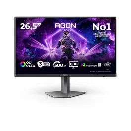 AOC AGON PRO AG276QKD2 Monitor de Juegos QD-OLED 26.5 pulgadas QHD 500Hz