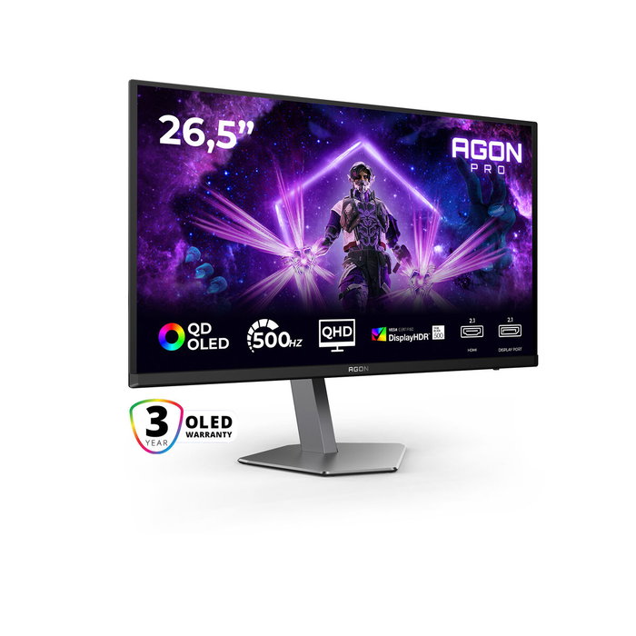 AOC AGON PRO AG276QKD2 Monitor de juegos QD-OLED 27 QHD 500Hz