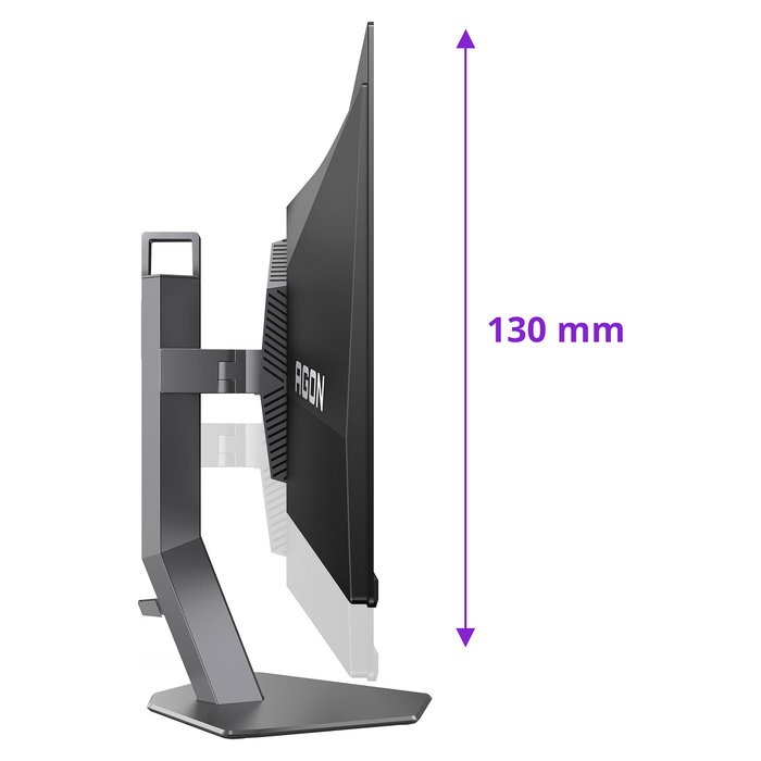 AOC AGON PRO AG276QKD2 Monitor Gaming QD-OLED 26.5" Quad HD 2560x1440 500Hz 0.03ms 2xHDMI 2.1 DisplayHDR True Black 500 Altavoces