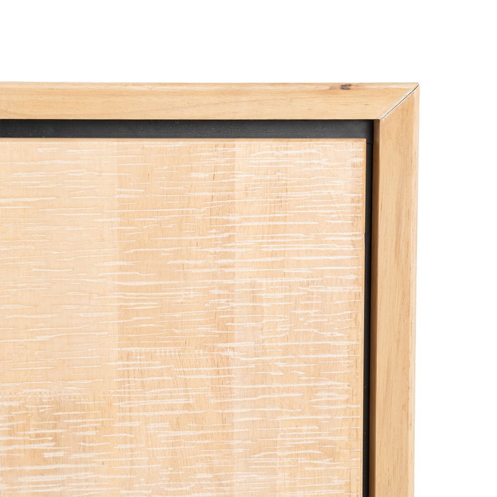 Ixia Mueble TV Sintra Natural-Negro Ixia Mueble TV Sintra Natural-Negro