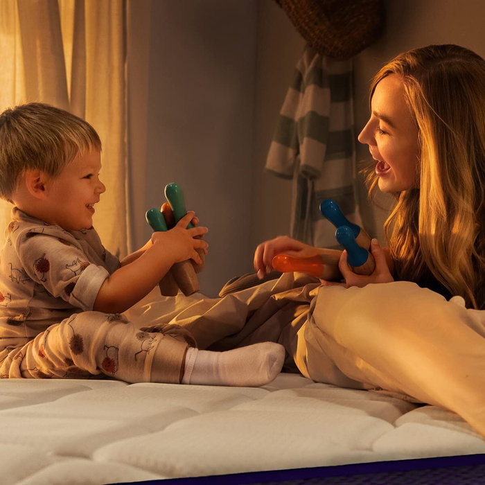 Cecotec Colchón Viscoelástico Flow PureVital 3900 135x190 cm Firmeza Alta Multicapa 25 cm