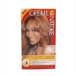 Creme of Nature Argan Color Light Caramel Brown 9.2 Crema de Color con Aceite de Argán de Marruecos