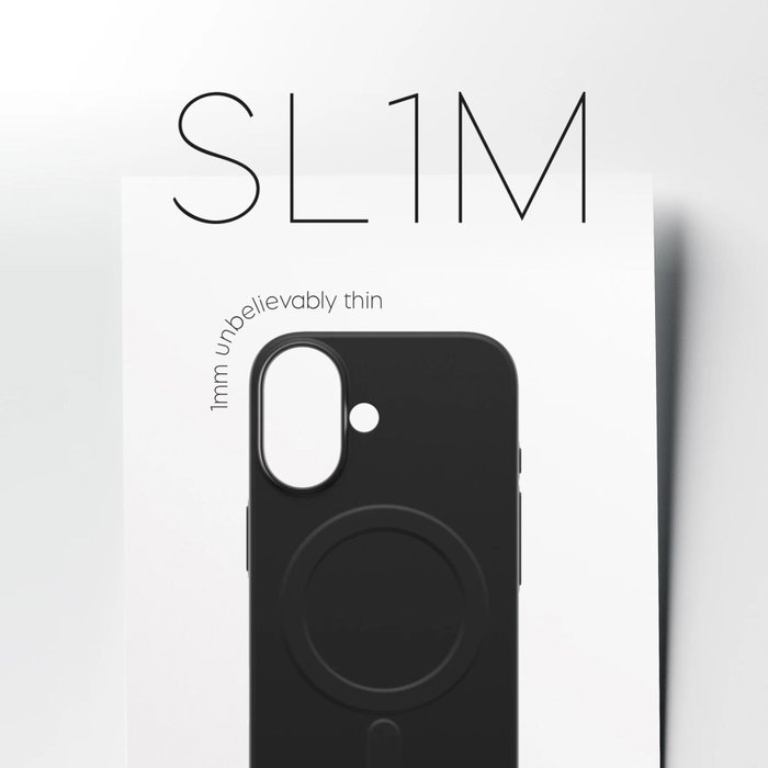 PanzerGlass SL1M Case Black con MagSafe para iPhone 17