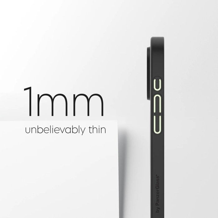 PanzerGlass SL1M Case Black con MagSafe para iPhone 17