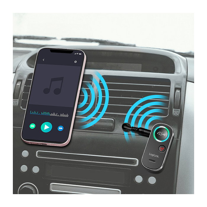 LogiLink Receptor Stereo BT 5.4 con manos libres