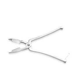 Rompemarisco Tijera con Muelle para Mariscos, Tijera Rompe Cangrejos, Herramienta de Cocina, Acero Inoxidable, Longitud 18 cm