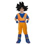 My Other Me Disfraz Goku con Camisa, Fajín, Pantalones, Cubrebotas y Brazaletes Talla 10-12 Años