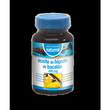 DIETMED Aceite de Hígado de Bacalao 400mg 45 perlas
