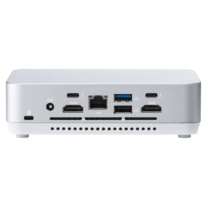ASUS NUC 14 Pro+ RNUC14RVSU700002I Mini PC Barebone, Intel Core Ultra 7 155H, 16 núcleos, 4.8 GHz, Wi-Fi 6E, DDR5, Blanco, UCFF
