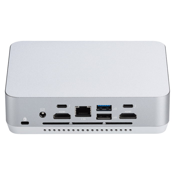 ASUS NUC 14 Pro+ RNUC14RVSU700002I Mini PC Barebone, Intel Core Ultra 7 155H, 16 núcleos, 4.8 GHz, Wi-Fi 6E, DDR5, Blanco, UCFF