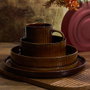 Home Deco Factory Plato de Postre Heritage 20,5 cm