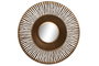 DKD Home Decor Espejo de Metal Cobrizo 50x50 cm