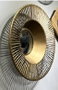 DKD Home Decor Espejo de Metal Cobrizo 50x50 cm