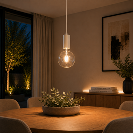 Ideal Lux Lámpara Colgante Hugo Blanco