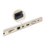 DeLOCK 64026 Cubierta antipolvo para mini DisplayPort, 10 piezas, Negro