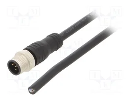 ABB Cable para sensores M12 macho recto 6m