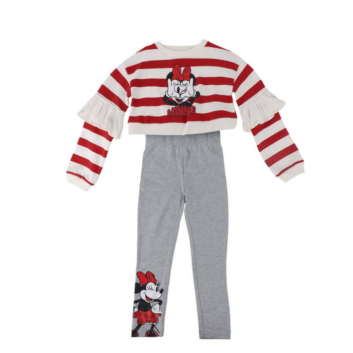 Cerdá Conjunto 2 Piezas Cotton Brushed Leggin Minnie Gris 5 Años Cerdá Conjunto 2 Piezas Cotton Brushed Leggin Minnie Gris 5 Años