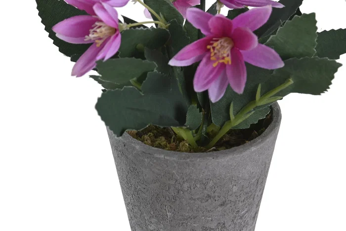 DKD Home Decor Planta Poliéster Lotus Surtida 8x8x18 cm DKD Home Decor Planta Poliéster Lotus Surtida 8x8x18 cm