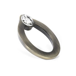 HERRAJES ALK C32 Tirador Zmk Hole Oro Viejo 1Brrill