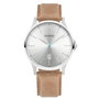 Tayroc TXM100 Reloj Analógico con Correa de Cuero Marrón