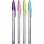 Bic Cristal Fun Bolígrafos de Tinta de Aceite Colores Surtidos 10 unidades