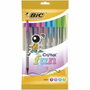 Bic Cristal Fun Bolígrafos de Tinta de Aceite Colores Surtidos 10 unidades
