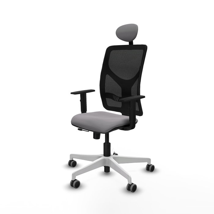 PIQUERAS Y CRESPO Silla de oficina Motilla con mecanismo Sincro/Traslack, Gris y Negro PIQUERAS Y CRESPO Silla de oficina Motilla con mecanismo Sincro/Traslack, Gris y Negro
