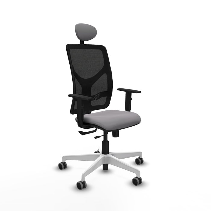 PIQUERAS Y CRESPO Silla de oficina Motilla con mecanismo Sincro/Traslack, Gris y Negro PIQUERAS Y CRESPO Silla de oficina Motilla con mecanismo Sincro/Traslack, Gris y Negro