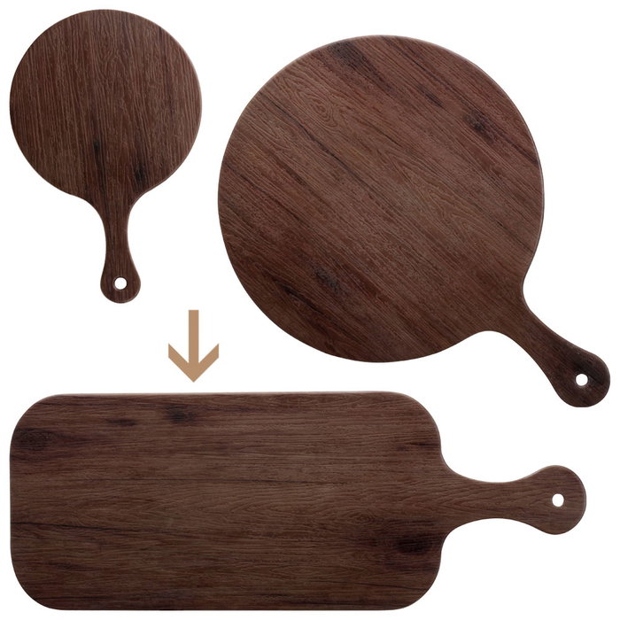 1946 Tabla Servir Melamina Mela Gourmet 40x20 cm Libre de BPA Resistente a Temperaturas