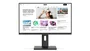 Hannspree Monitor Hybri EB241CJB 60.5 cm (23.8") Full HD 1920x1080 75Hz HDMI DisplayPort USB-C USB Hub 65W Altavoces Altura Ajustable Pivot Negro