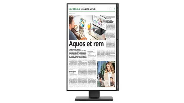 Hannspree Monitor Hybri EB241CJB 60.5 cm (23.8") Full HD 1920x1080 75Hz HDMI DisplayPort USB-C USB Hub 65W Altavoces Altura Ajustable Pivot Negro