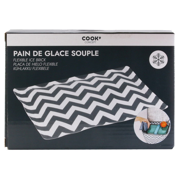 Cook Concept Bloque Refrigerante Flexible Coup De Fraiche Gel 17x12 cm