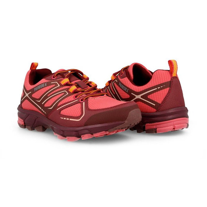 Zapatillas de trail para mujer Paredes Cobisa Rojo Burdeos M Zapatillas de trail para mujer Paredes Cobisa Rojo Burdeos M