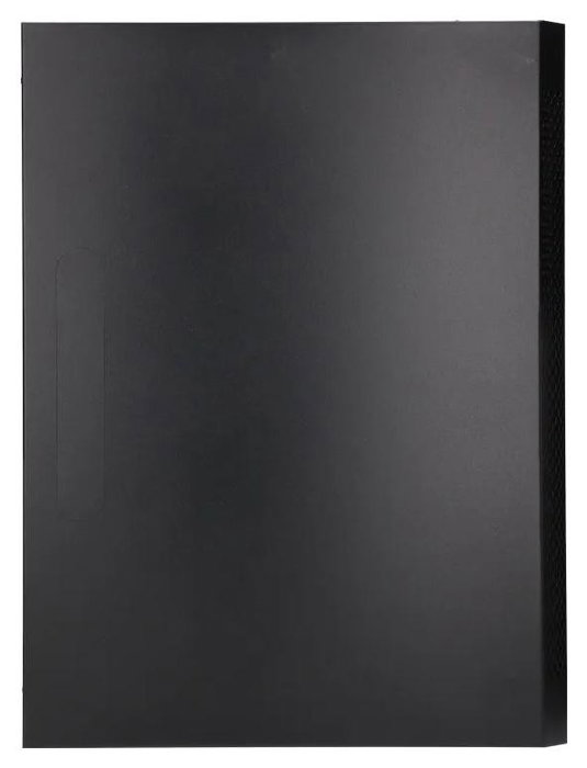 Extralink LITE 9U 530X400 Gabinete de Montaje en Pared Negro con Estante