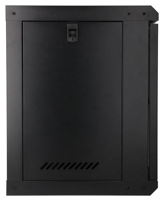 Extralink LITE 9U 530X400 Gabinete de Montaje en Pared Negro con Estante