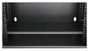 Extralink LITE 9U 530X400 Gabinete de Montaje en Pared Negro con Estante