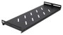 Extralink LITE 9U 530X400 Gabinete de Montaje en Pared Negro con Estante