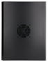 Extralink LITE 9U 530X400 Gabinete de Montaje en Pared Negro con Estante