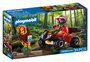 Playmobil City Action Quad Todoterreno, Vehículo de Juguete para Niños de 4 a 10 Años