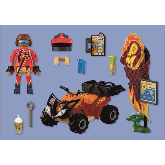 Playmobil City Action Quad Todoterreno 72064 Playmobil City Action Quad Todoterreno 72064