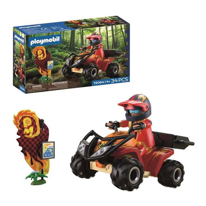 Playmobil City Action Quad Todoterreno 72064 Playmobil City Action Quad Todoterreno 72064