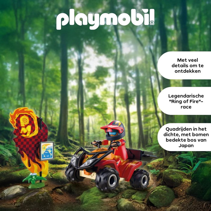 Playmobil City Action Quad Todoterreno 72064 Playmobil City Action Quad Todoterreno 72064