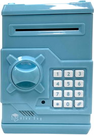 ROYMART Caja Fuerte Electrónica Azul Claro