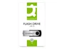 Q-connect Memoria USB Flash 64 GB 2.0 con protector giratorio