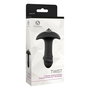 Plug Anal S Pleasures Twist Negro Negro/Plateado