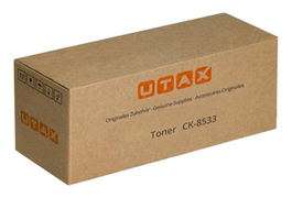 Utax Toner CK-8533K Negro (1T02XC0UT0) - Para impresoras compatibles, modelo CK8533K
