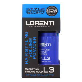 Lorenti L3 Polvos Voluminizadores para Peinado, Fijación Fuerte, 30 gr