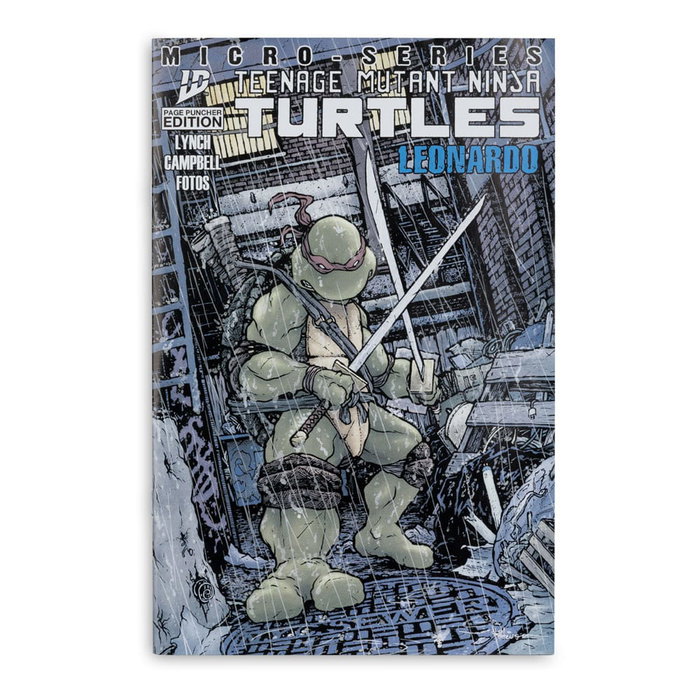 McFarlane Toys Las Tortugas Ninja Page Punchers Figura Leonardo 13 cm