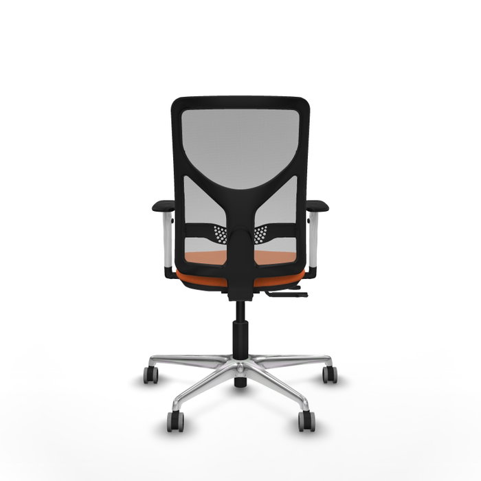 PIQUERAS Y CRESPO Silla de oficina Motilla con mecanismo Sincro/Traslack, Naranja y Gris PIQUERAS Y CRESPO Silla de oficina Motilla con mecanismo Sincro/Traslack, Naranja y Gris